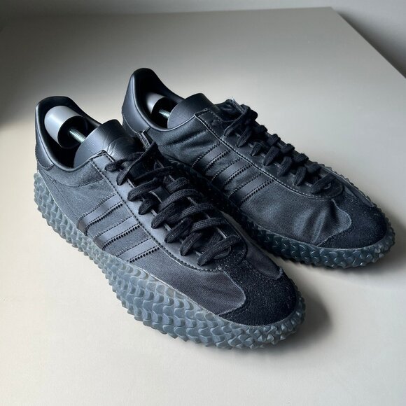 ADIDAS Originals Country x Kamanda Core Black Mens Sneaker EE3642 RARE US13 - Picture 1 of 14